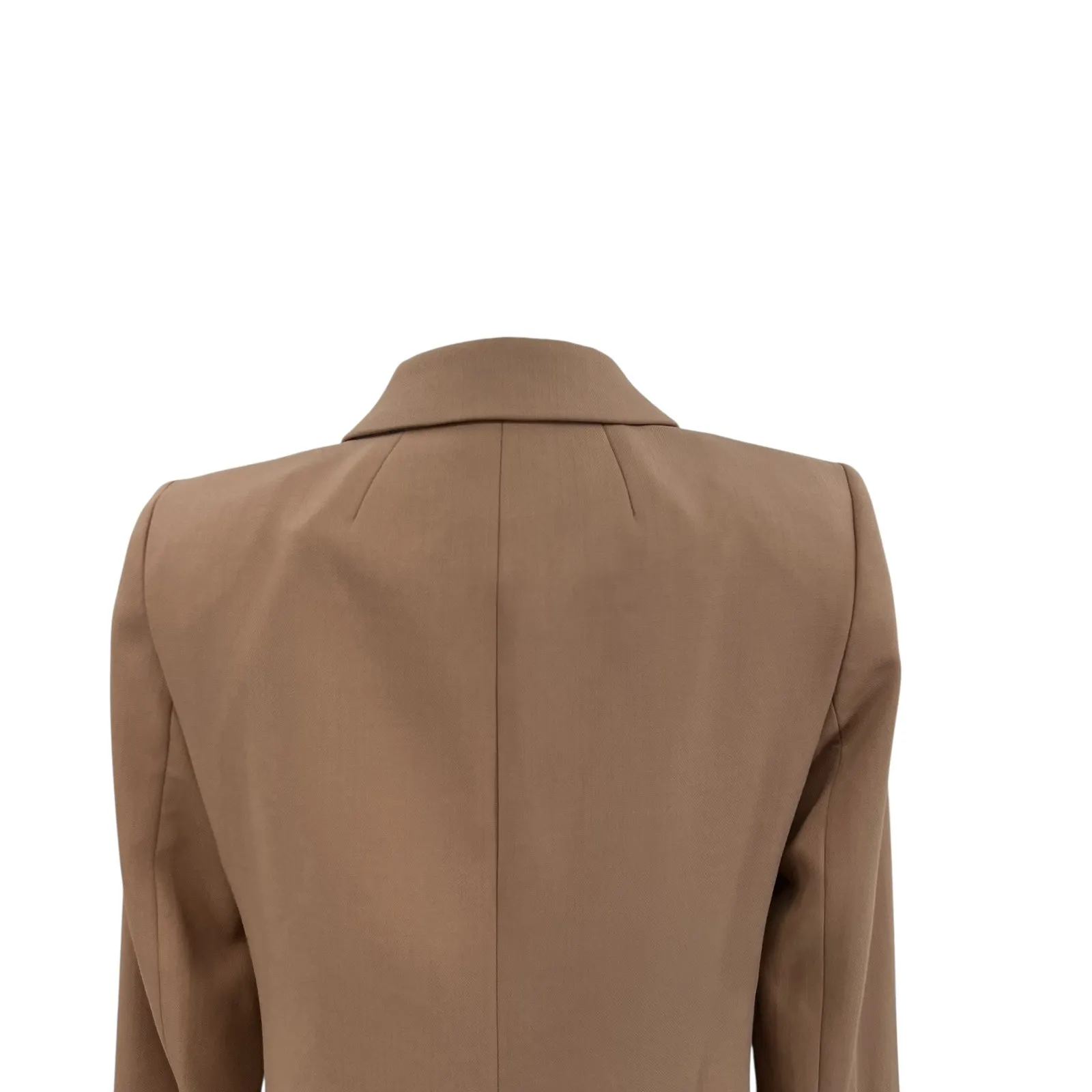 J. Crew Willa Blazer‎ Jacket Italian City Wool Blend Camel Tan Size 4 - Image 11