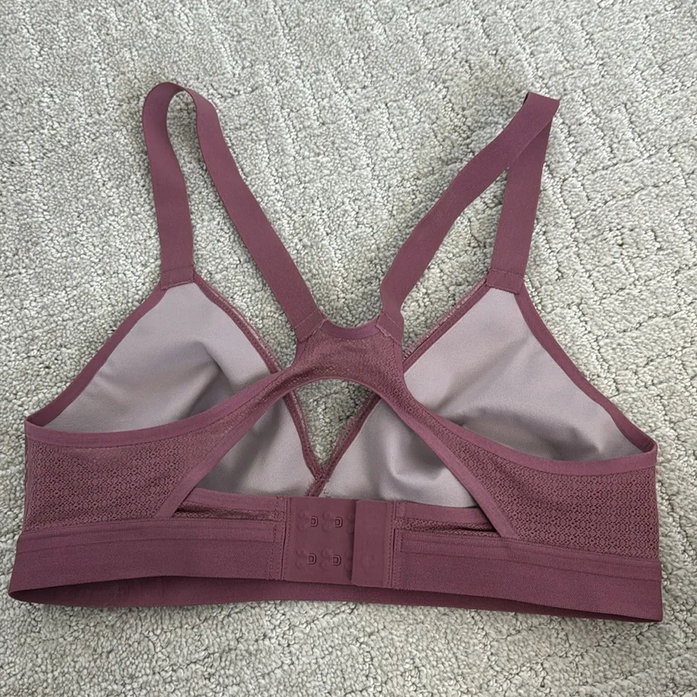 Lululemon Awake to Lace Bra Plumful / Smoky Blush purple Mauve sports bra yoga - Image 5