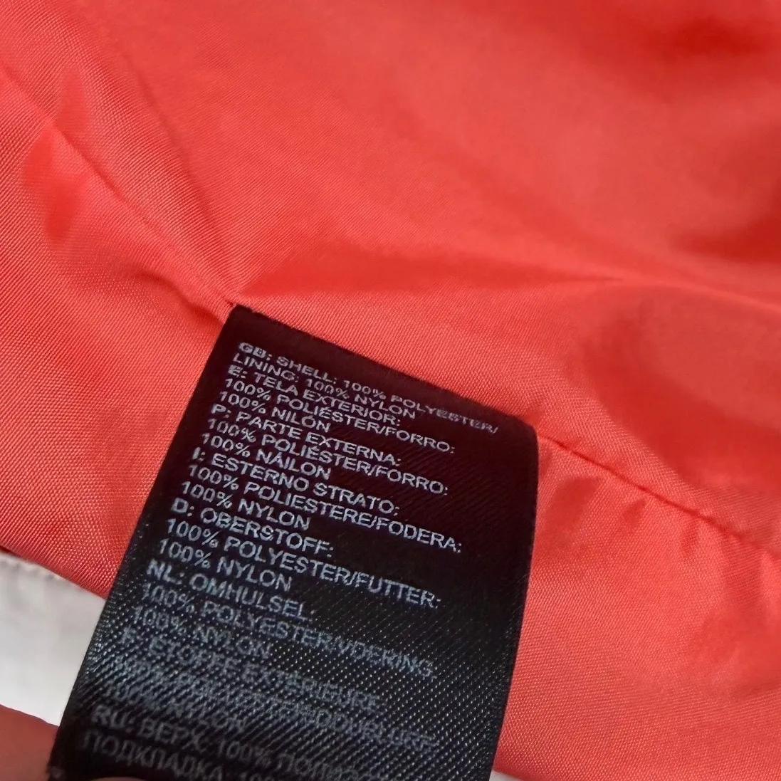 The North Face Triclimate Jacket 2 pc Womens L Waterproof Insulated Orange Blue - Image 16