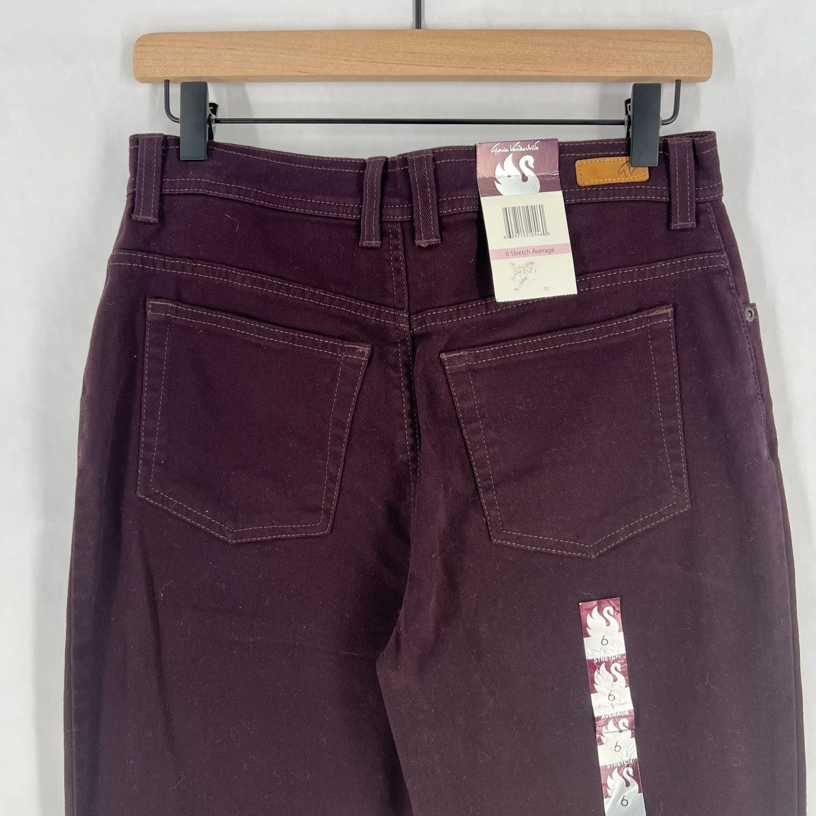 Gloria Vanderbilt Amanda Jeans Women 6 Vamp Cotton Stretch High Rise Classic Fit - Image 7