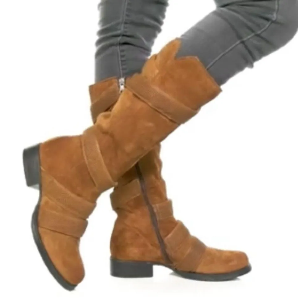 Miz Mooz Noland Tall Boots in Espresso, Size EU 37 | US 6.5-7 NEW $299.95 - Image 2