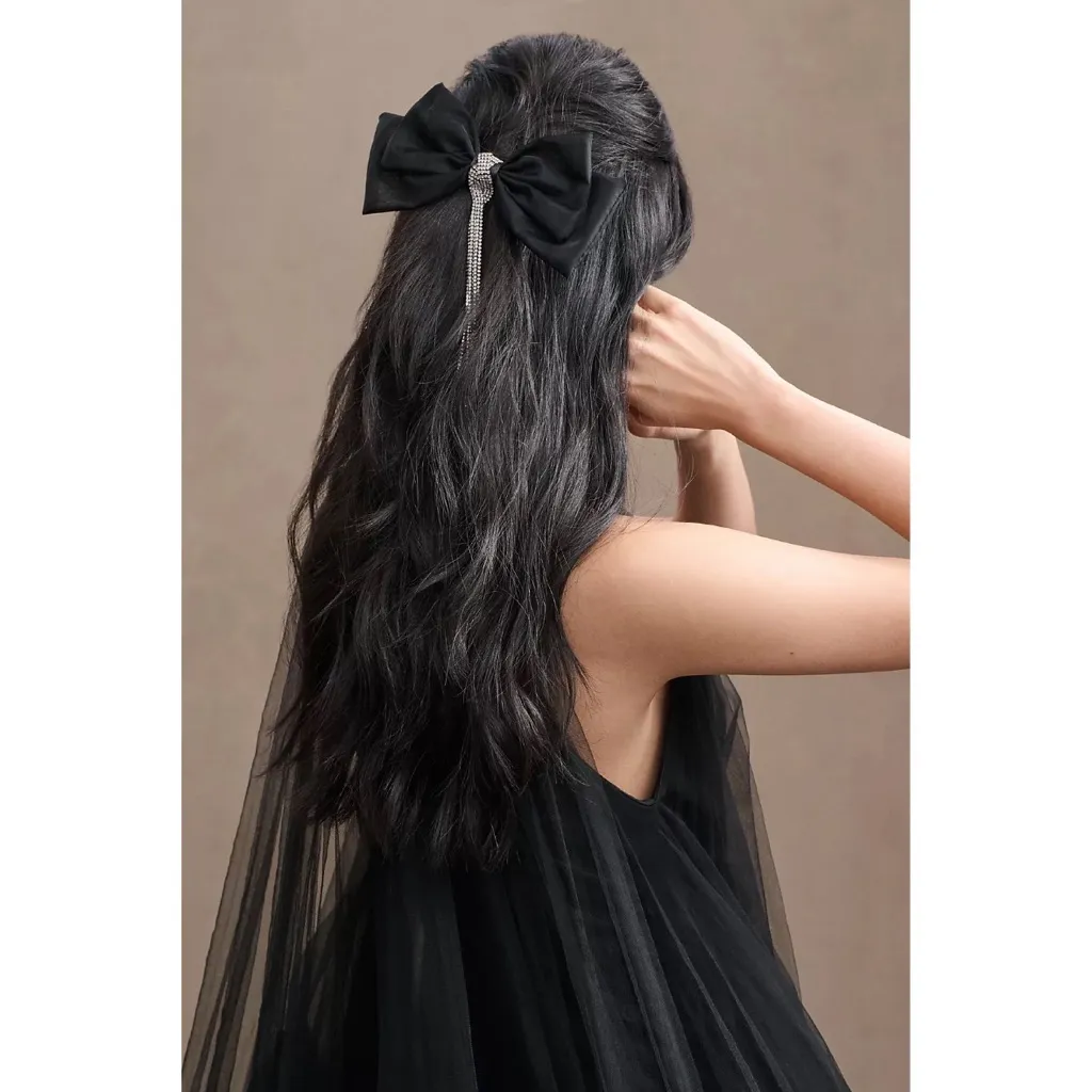 NWT Mac Duggal 68252 Tulle High Neck Sleeveless Ruffled Hem Hi-Low Gown Size 10 - Image 7