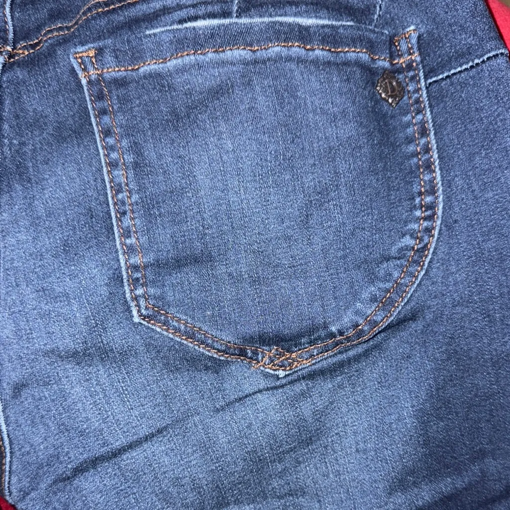 Democracy‎ Women's Blue Denim Shorts - Image 10