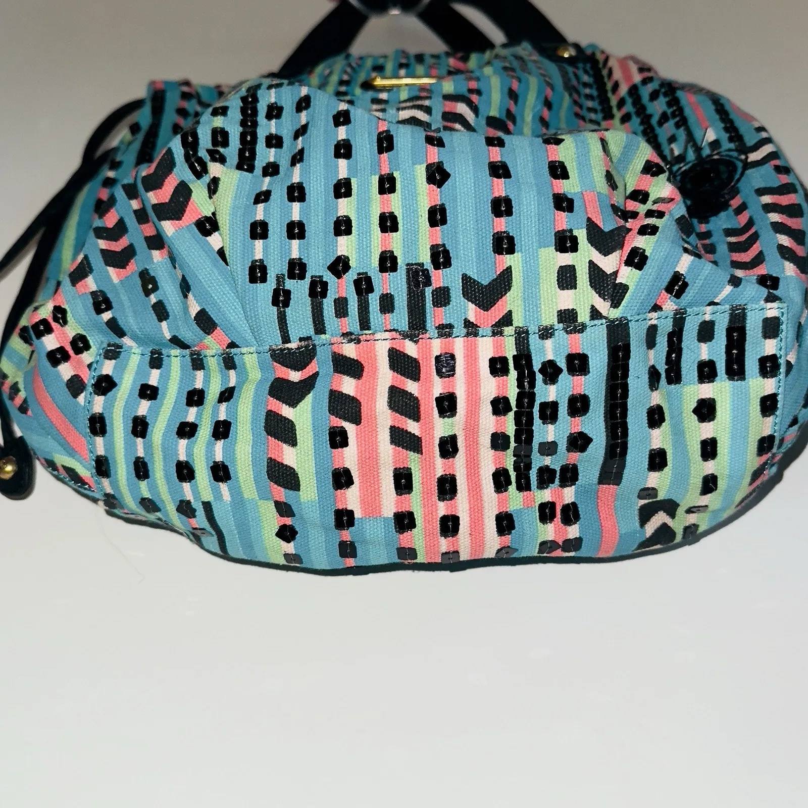 Y2K Vintage Juicy Couture Tote Bag Owl Embellish - Image 6