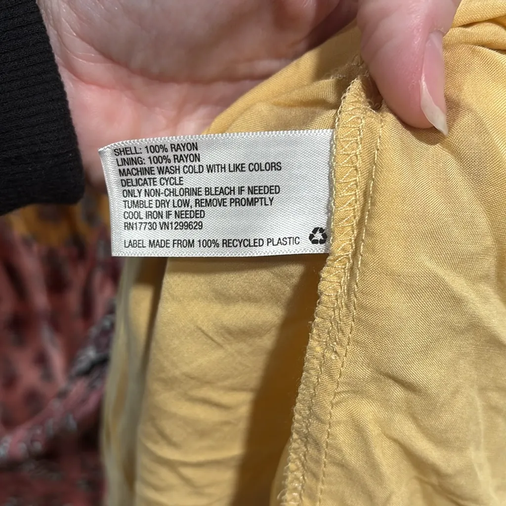 Knox Rose Floral Print Tiered Midi Dress Size Large - Image 6