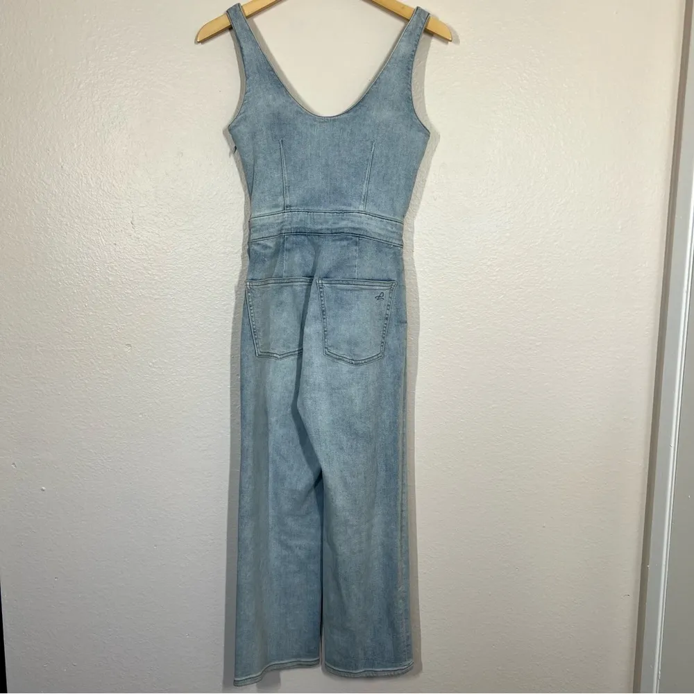 DL1961 Dallas Light Wash Harriet Jumpsuit - Image 9