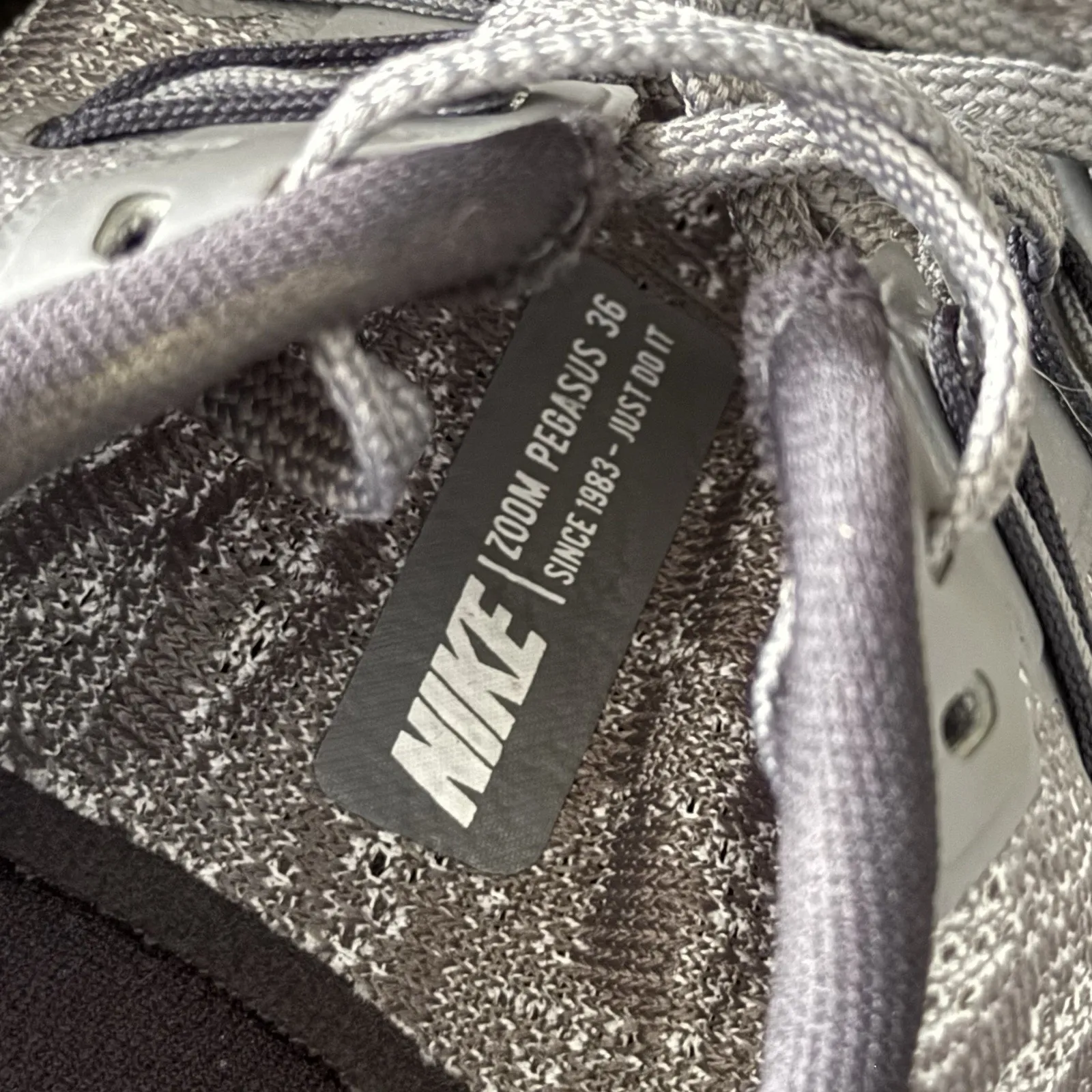 Nike Zoom Pegasus 36 Women’s Running Shoes Gray White Size 8 AQ2210-001 - Image 6