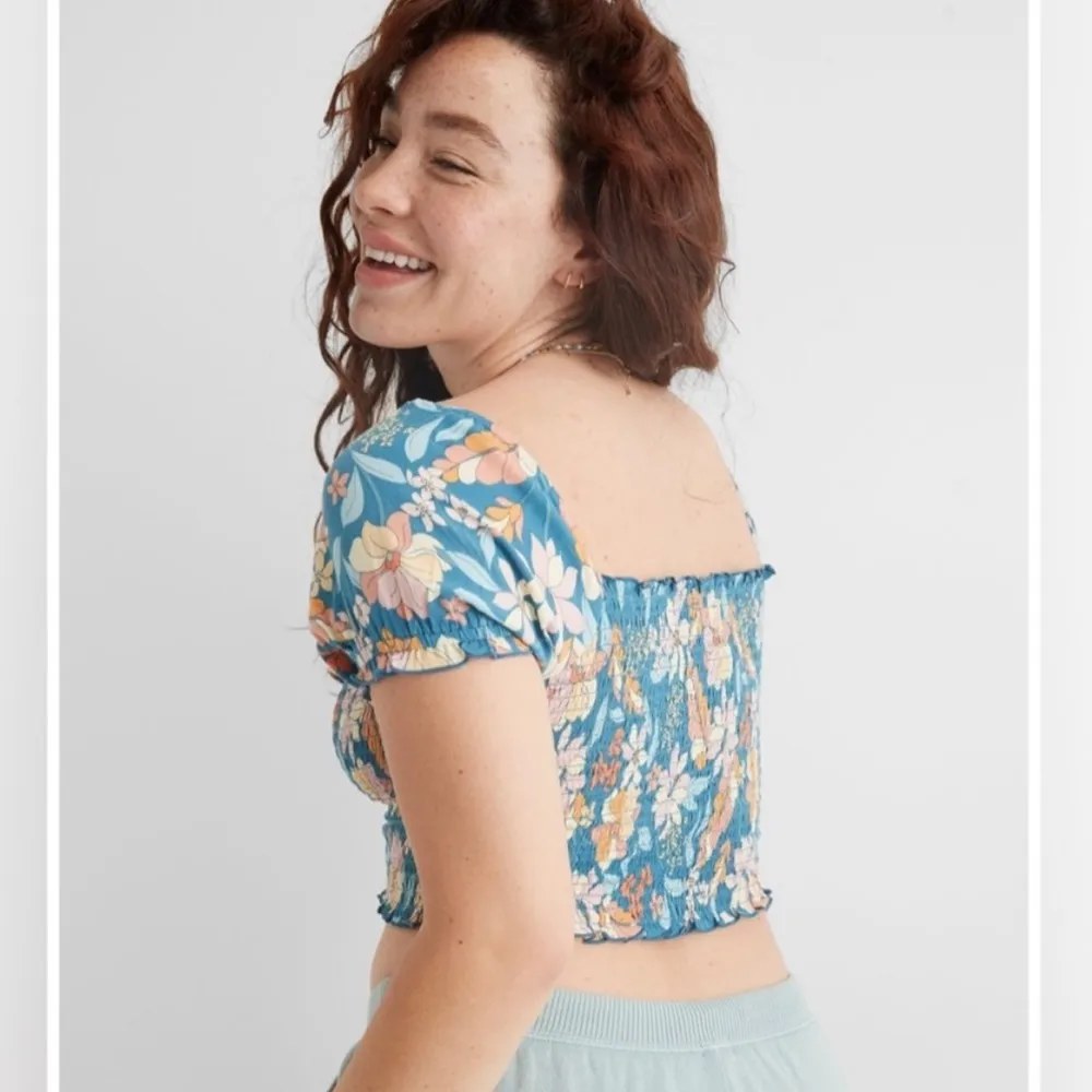 Aerie Floral Top - Image 2