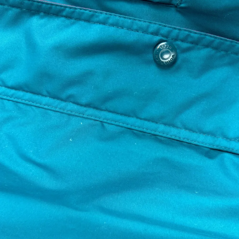 Woolrich Womens Action Teal Blue Jacket Sz Medium Wind Rain Outdoors - Image 16