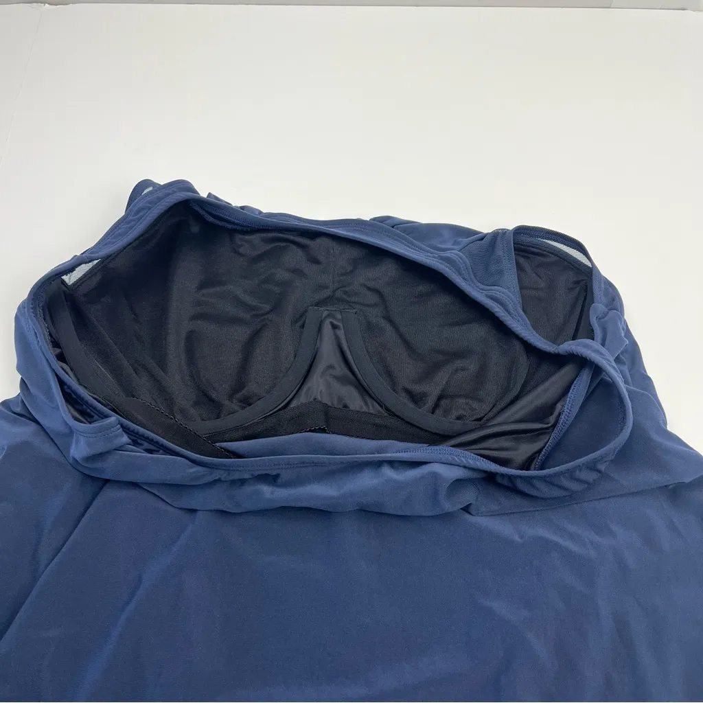 Miraclesuit Illusionist Plus Size Ursula Tankini Top Womens SZ 18 Midnight Blue - Image 9