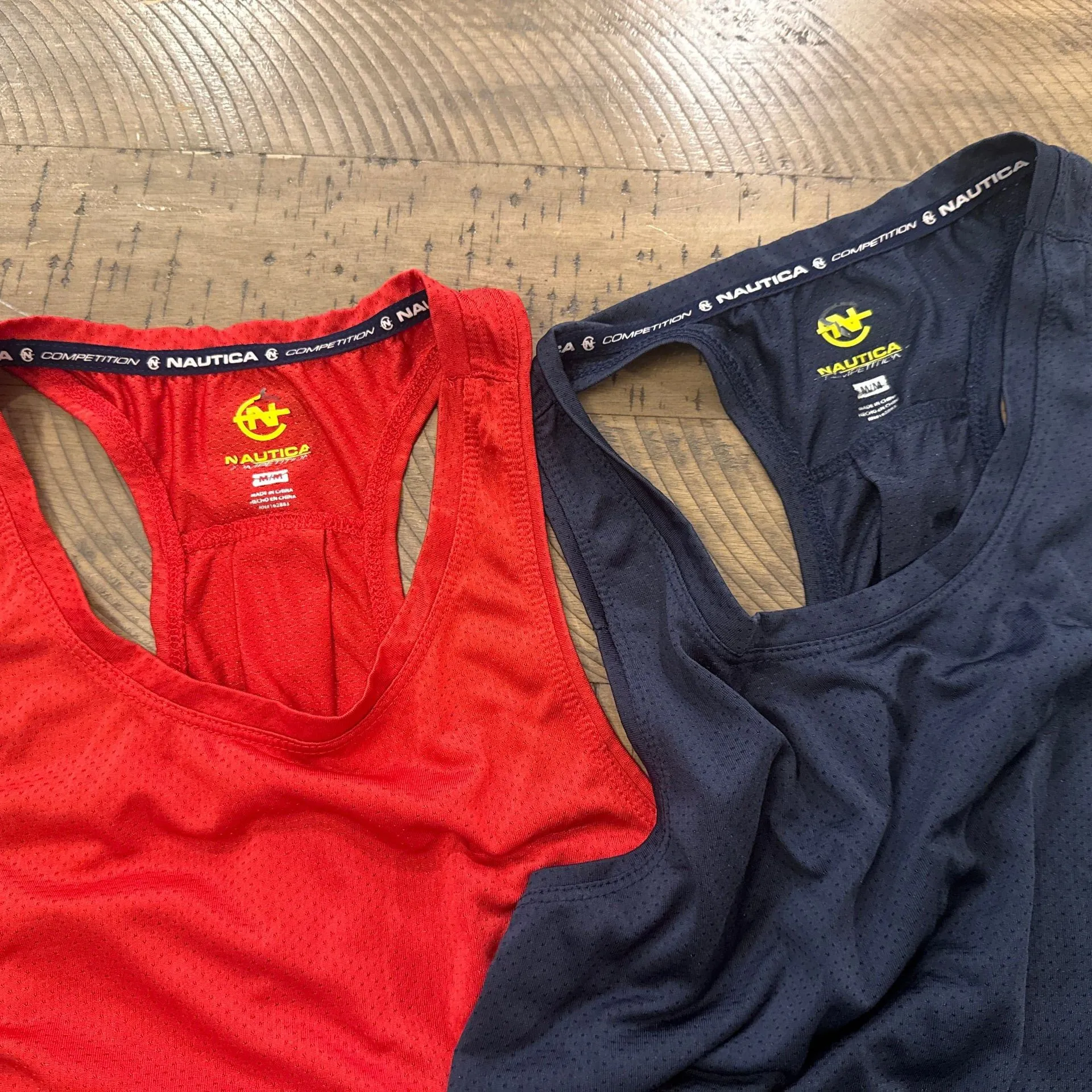 Nautica Competition Women's Athletic Racerback Tank Tops, Pack of 2 Colors - Image 2