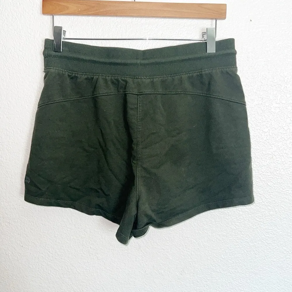 All In Motion Women's Olive Green Drawstring Athleisure Pull On Shorts - Image 5