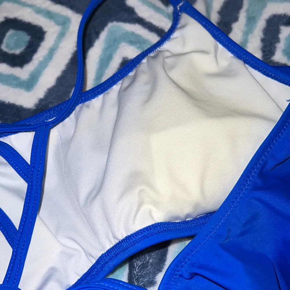 Victorias Secret PINK royal blue bikini top - Image 4