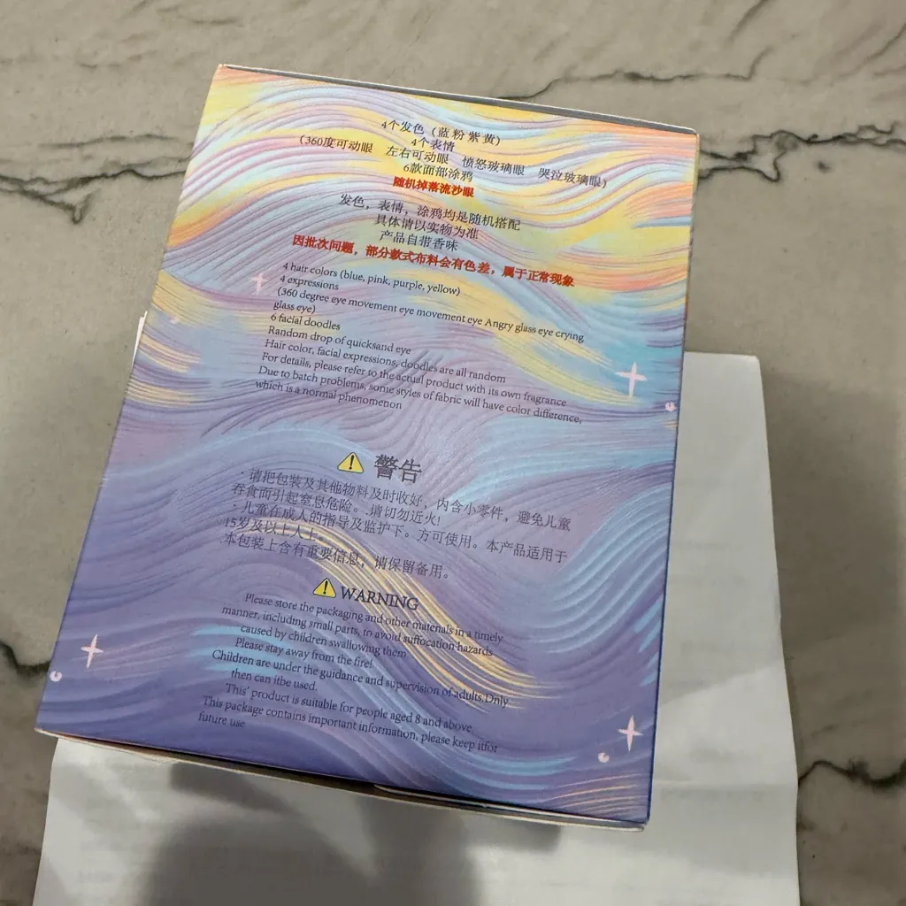 BABY THREE BB Plush Pendant Series Blind Box Blue - Image 14