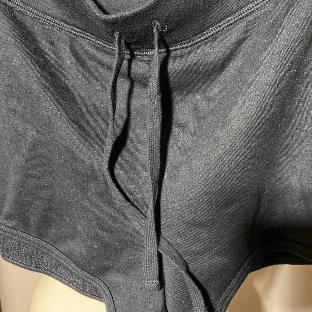 Pink Victoria’s secret’s Black Lace Up Gym Style Knit Shorts​​​​ - Image 7