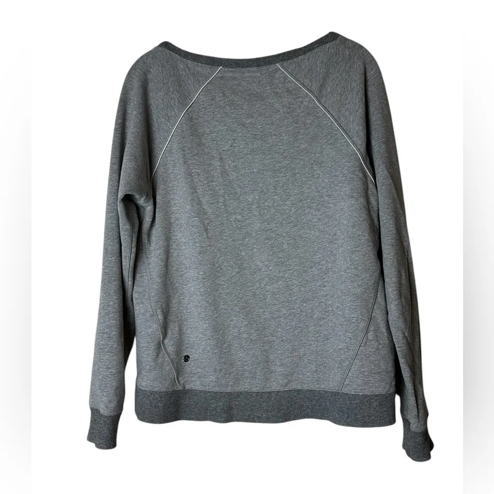 Lululemon Crew Love Pullover Sweater Athletic Yoga Run Reflective Size 4 - Image 7