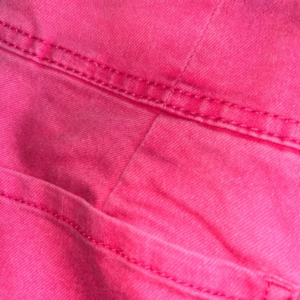 No Boundaries Juniors 2 Button Corset Shorts Small Pink 5 Pocket Denim Shorts - Image 8