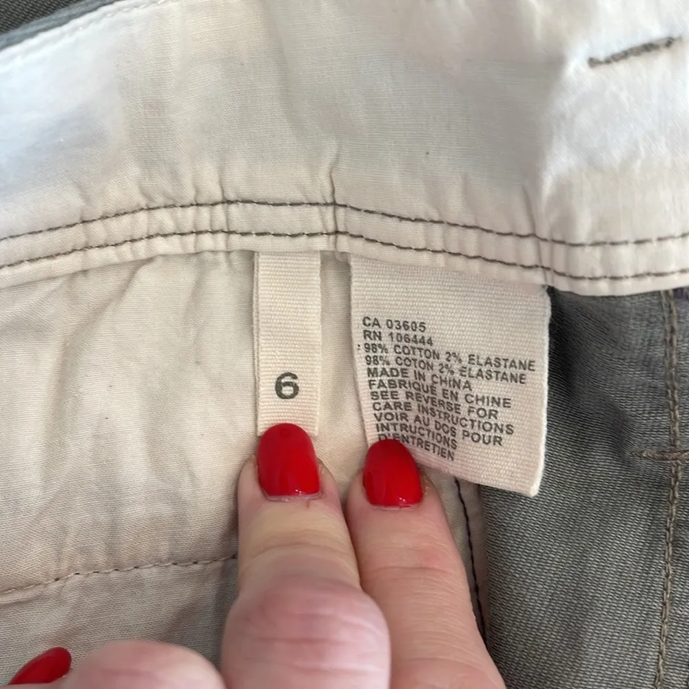 G1 Standard Goods Boot Cut Pants Gray Size 6 - Image 4