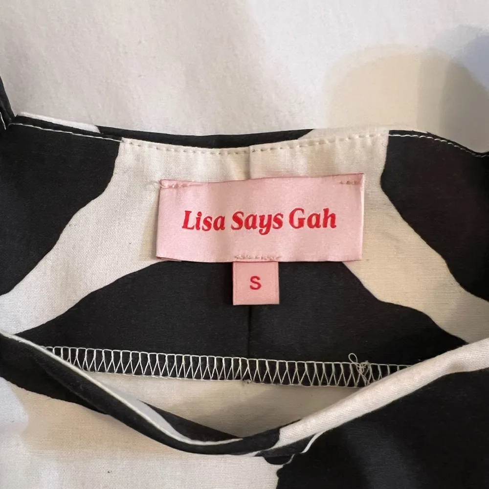 Lisa Says Gah Cow Print Top - Image 6