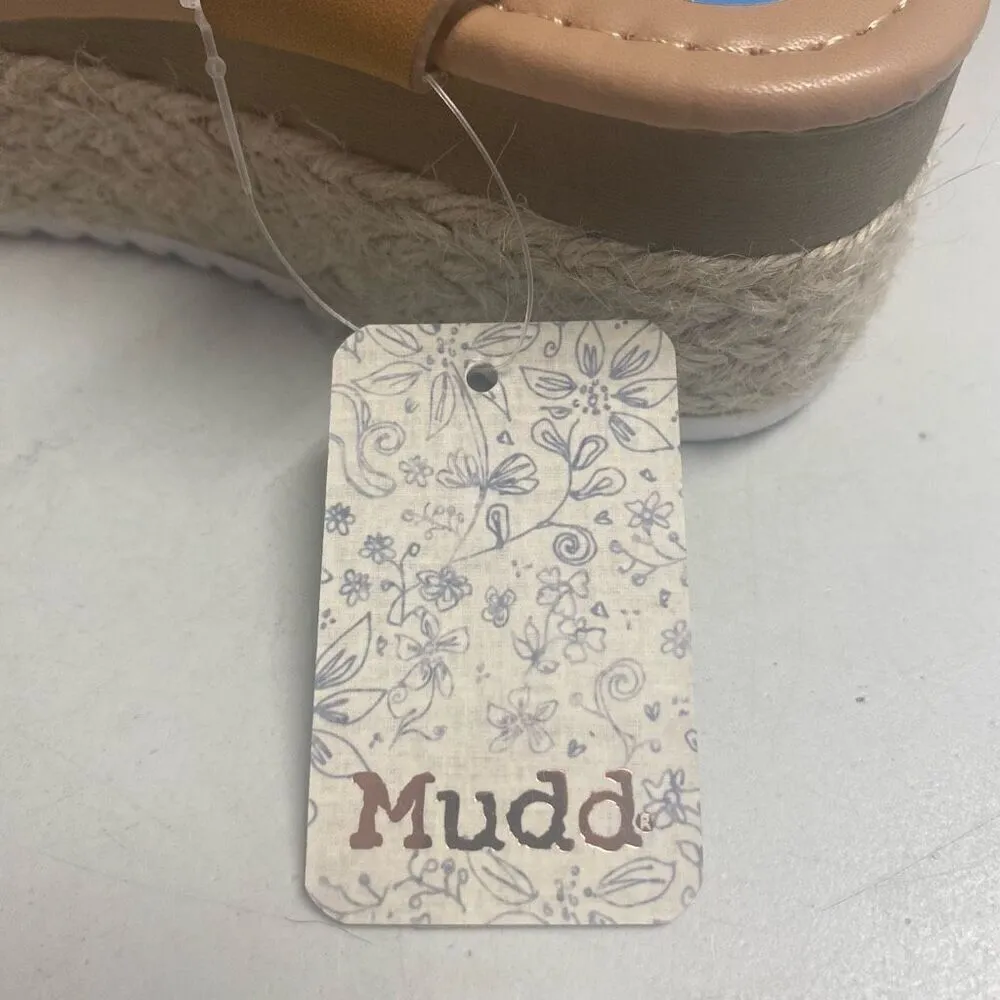 Mudd  Women’s Espadrille Sandals Tan Sz 6 Ankle Strap Buckle Open Toe New‎ No Box - Image 4