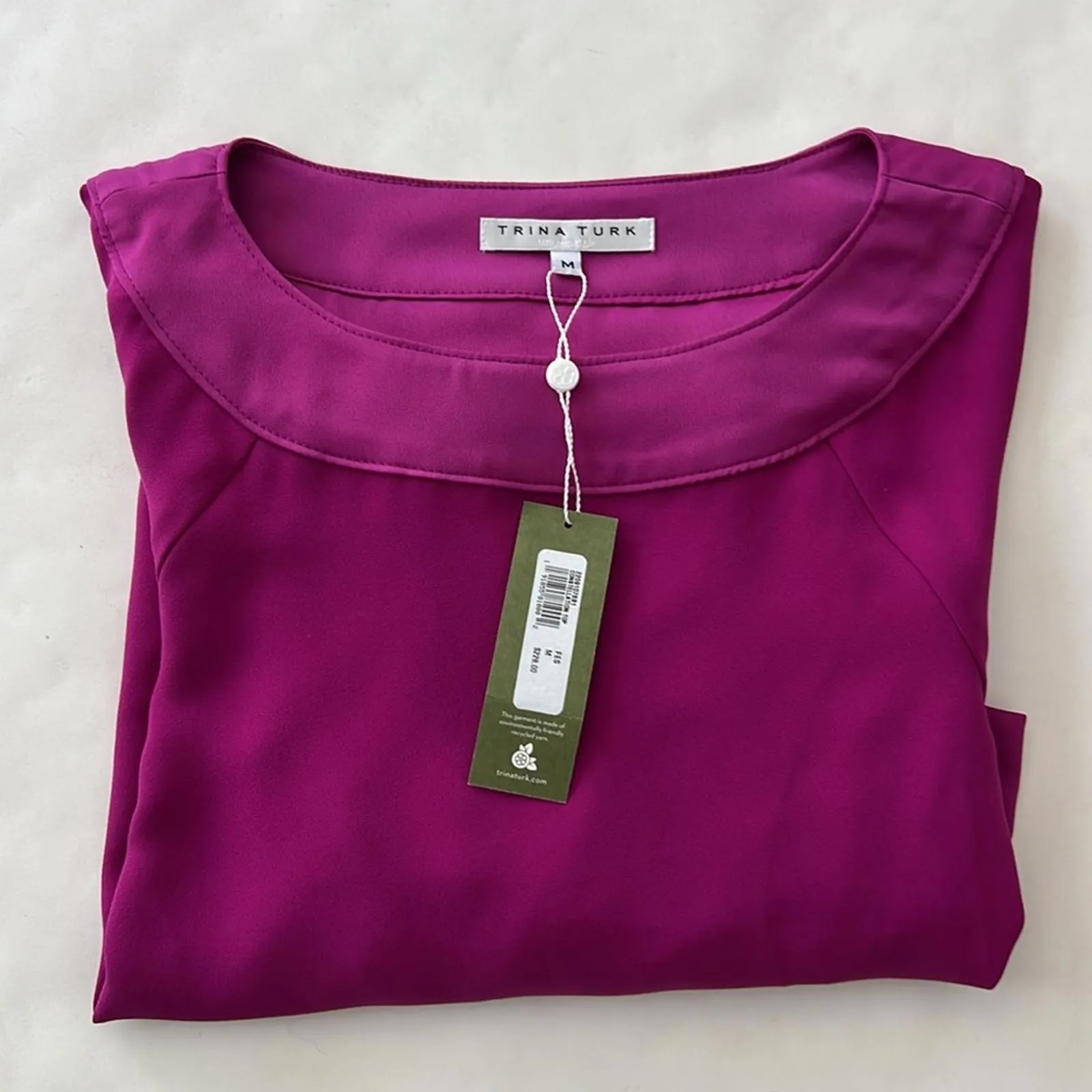NWT Trina Turk Constellation Top in Purple Fuschia Size M $228 [COPY] - Image 6