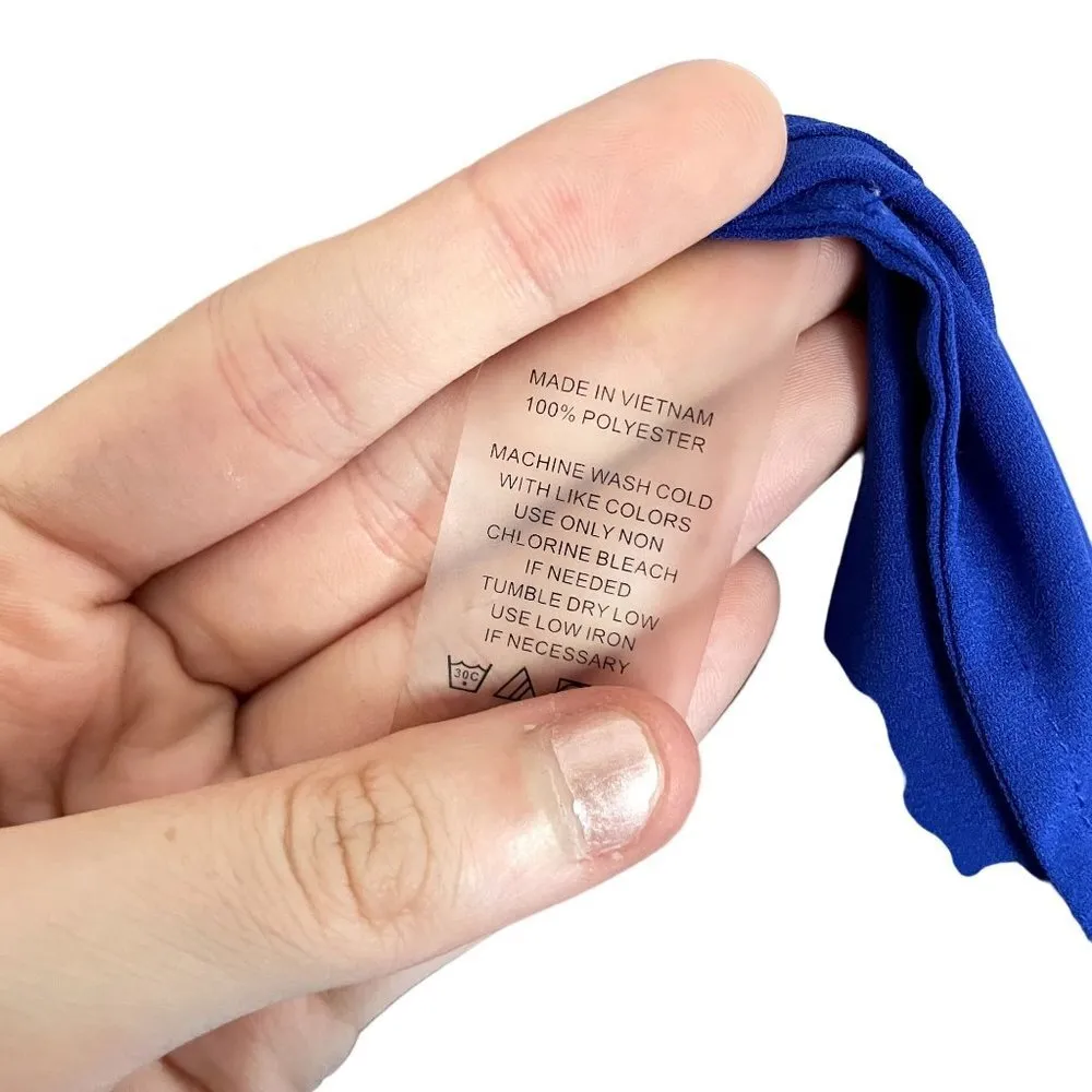 Vince Camuto royal blue sleeveless business casual summer top v-neck - Image 4