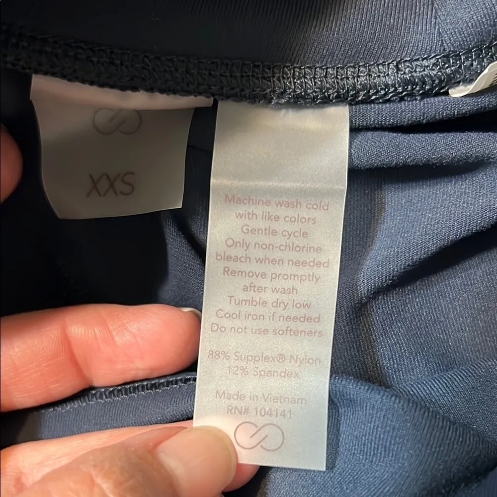 CALIA by Carrie Underwood Blue Leggings Stretchy Fit Size XXS - Image 8