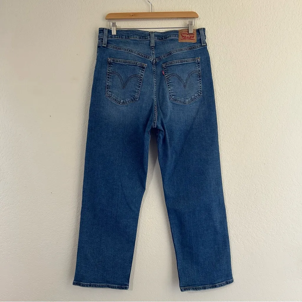 Levi's // Ribcage Straight Ankle Jeans - Image 9