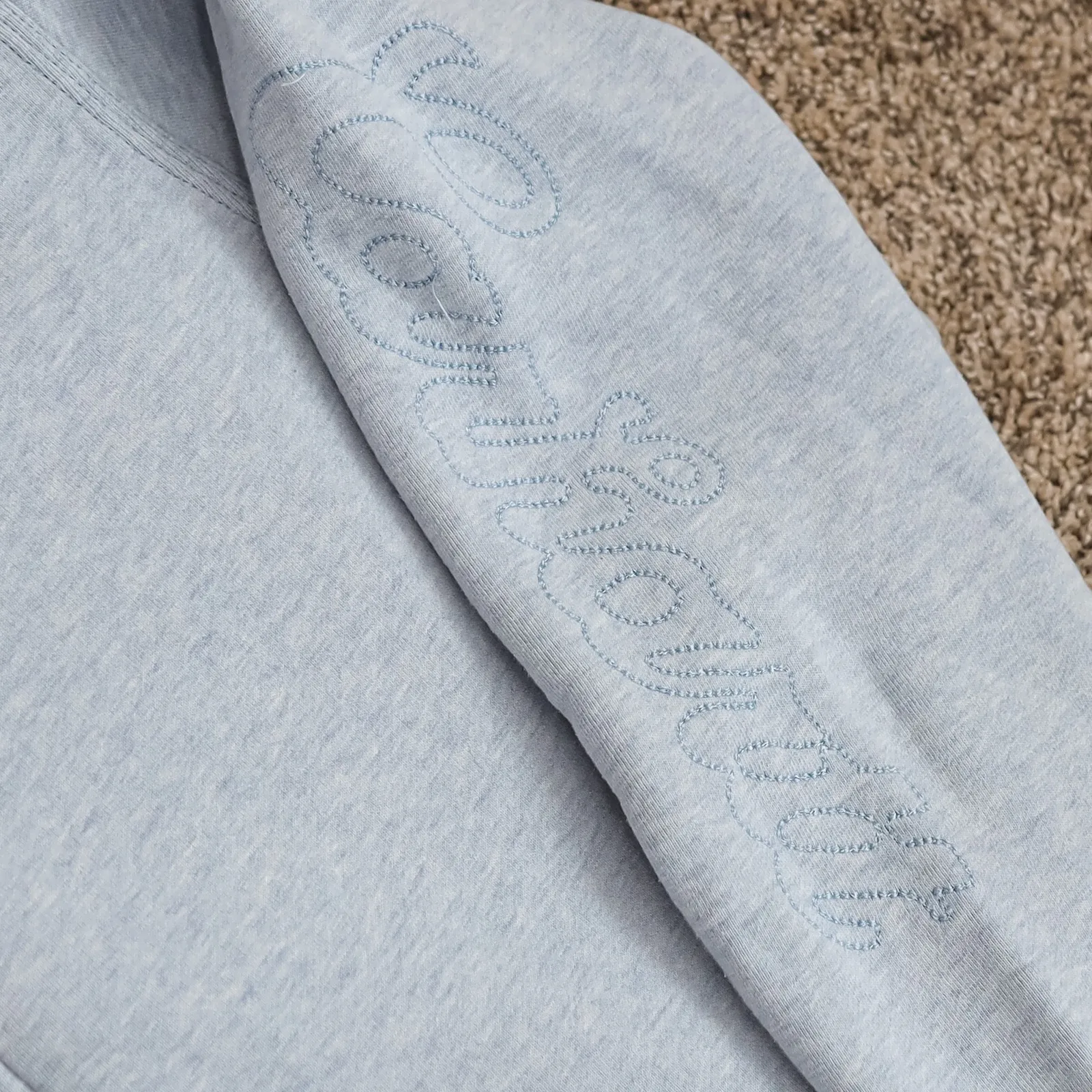 Carhartt Clarksburg Full Zip Sweatshirt Women's‎ XXL Blue Heavyweight Outdoor - Image 9