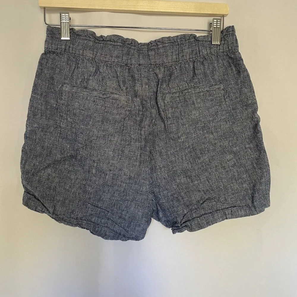 Joe Fresh women's size small blue casual shorts summer lightweight pockets - Image 6