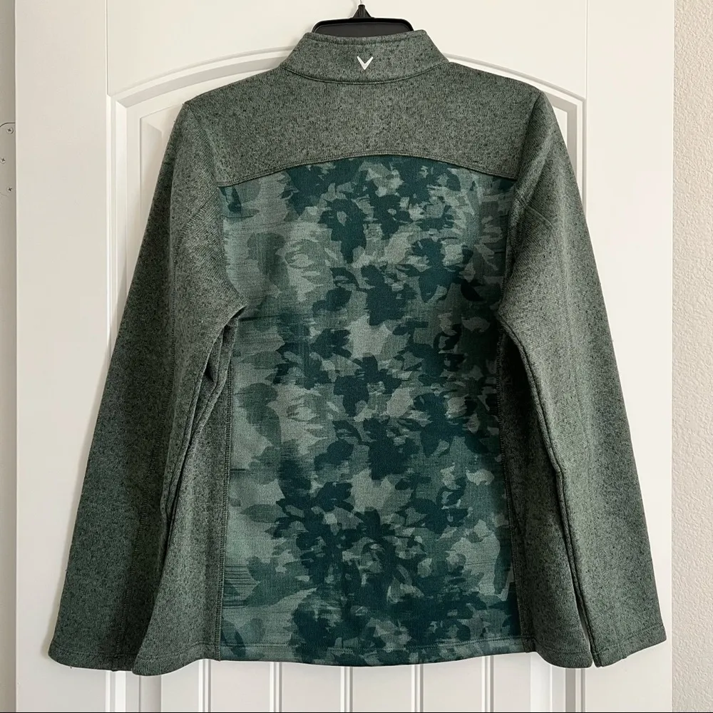 Callaway Weather Series Jacket in Jungle Green Heather Size L New w/Tag $85 - Image 6