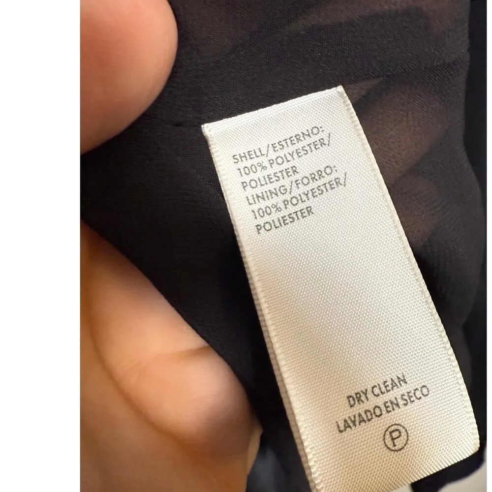 Rebecca Minkoff Sasha Black Sleeveless Ruffle Mini Dress Sz. XS - Image 7