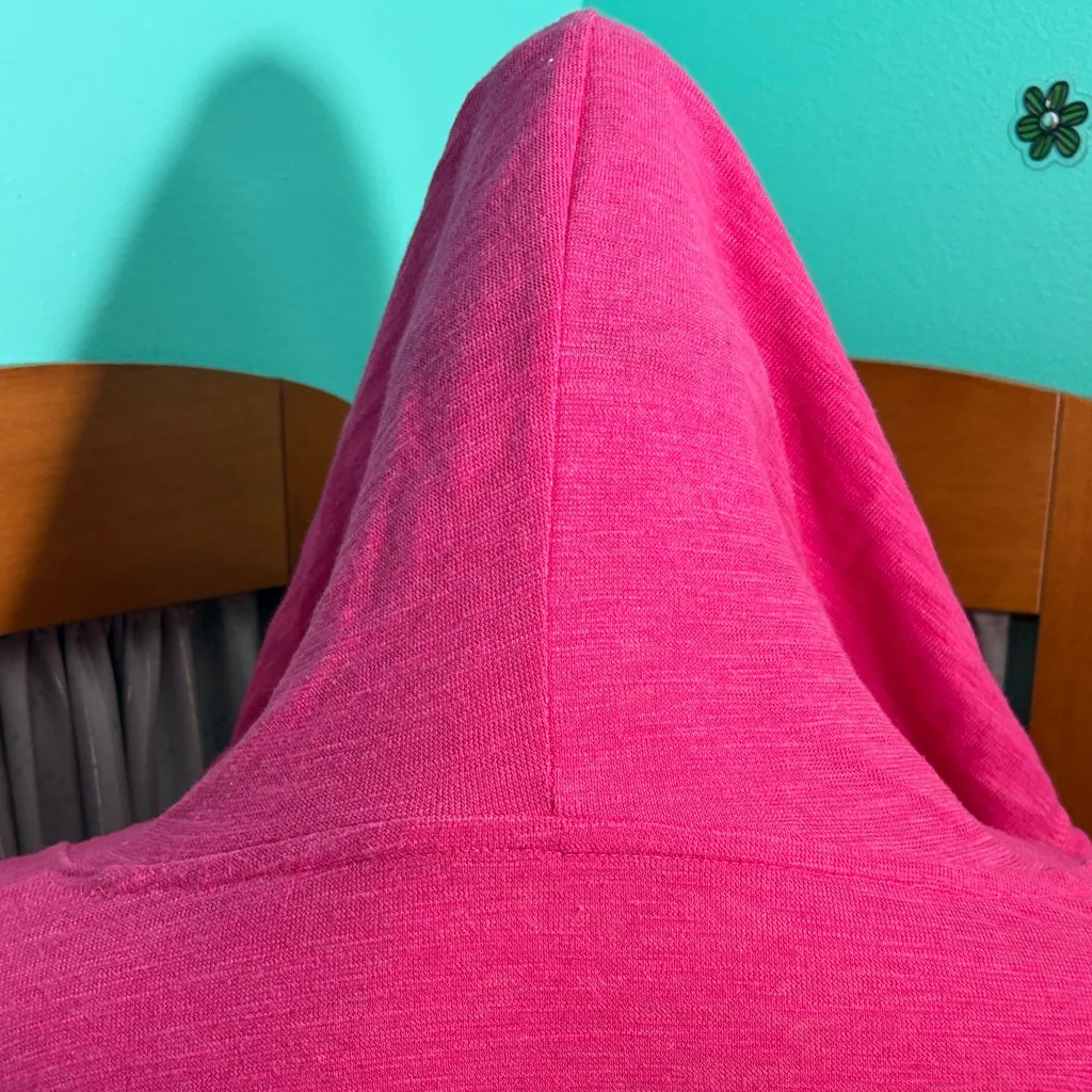 American Eagle Outfitters Fuchsia Tee Hoodie - Image 10