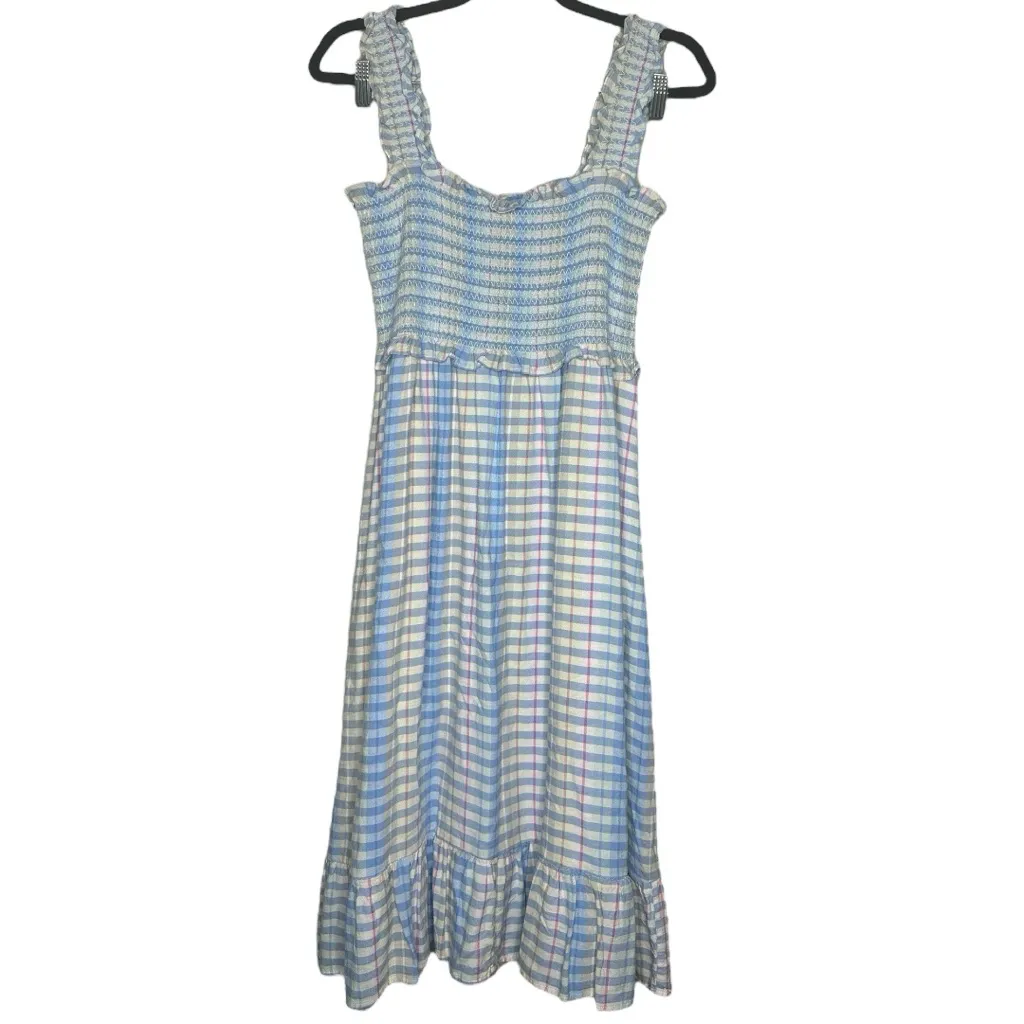 Rails Rumi Smocked-Bodice Midi Dress Multicolored Size Medium - Image 2