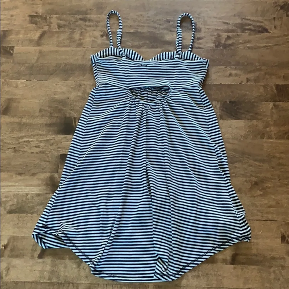 black & white striped dress - Image 2