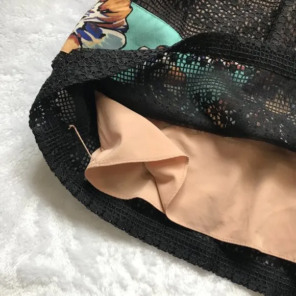 BCBGMaxazria‎ Women's Multicolored Cecile Cocktail Party Dress Size 12 NEW - Image 9