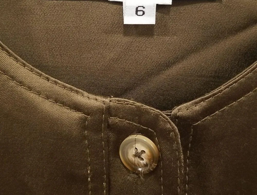 💕TRINA TURK💕 Buoyant Jacket ~ Green 6 - Image 7