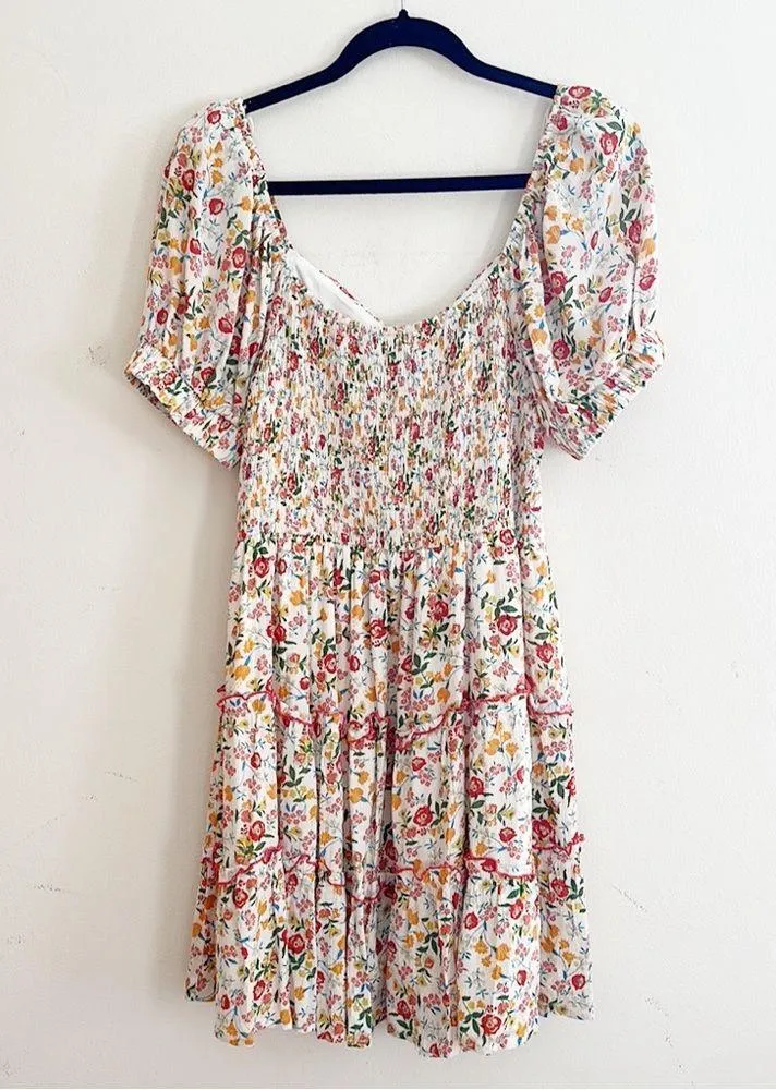 VICI | Floral Tiered Dress - Image 4