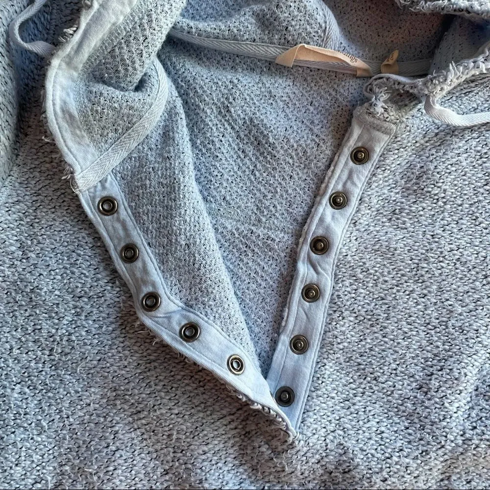 Soft Surroundings French Terry Tunic Coverup Dress just beachy Blue size XSmall - Image 5