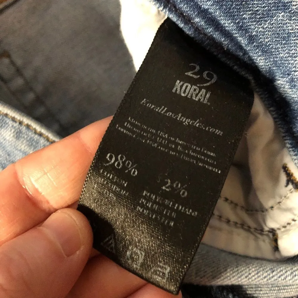 Koral Light Wash Skinny Jeans - Image 6