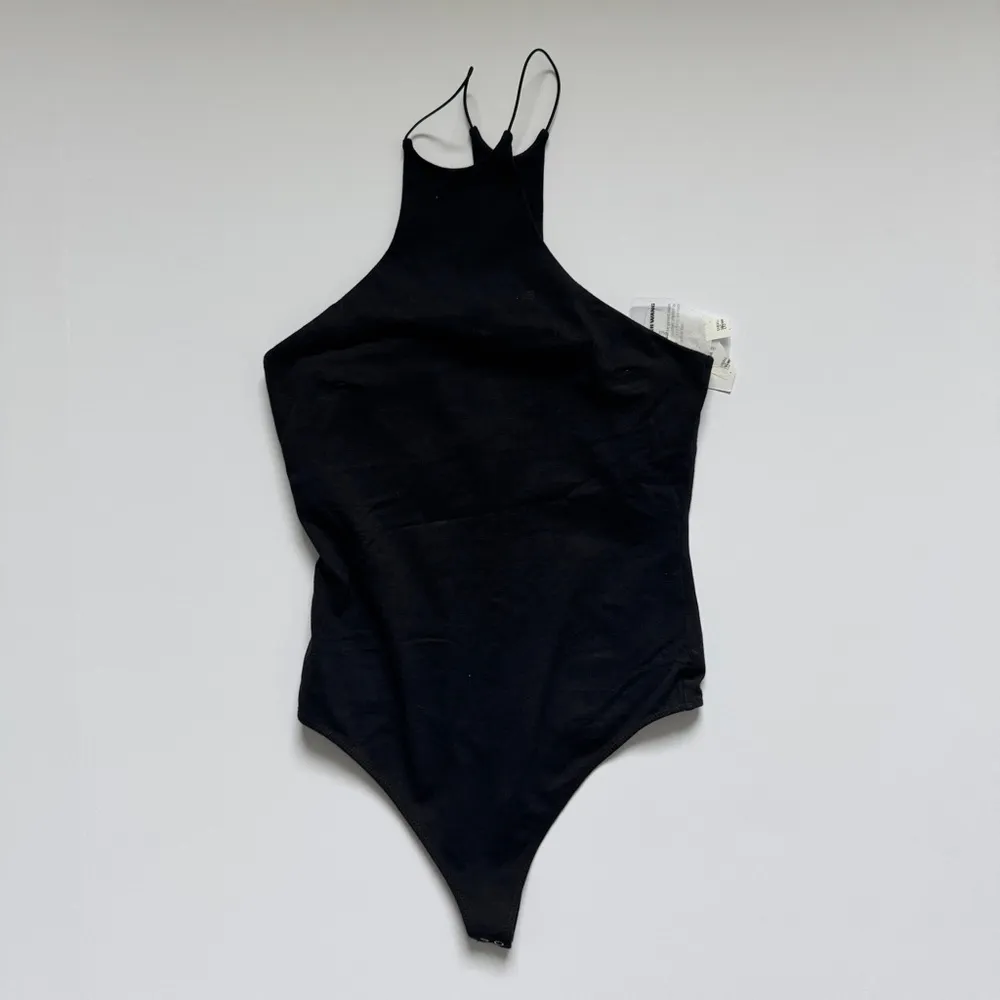 Alexander Wang T Black Compact Jersey Bodysuit Size X-Small NWT - Image 3