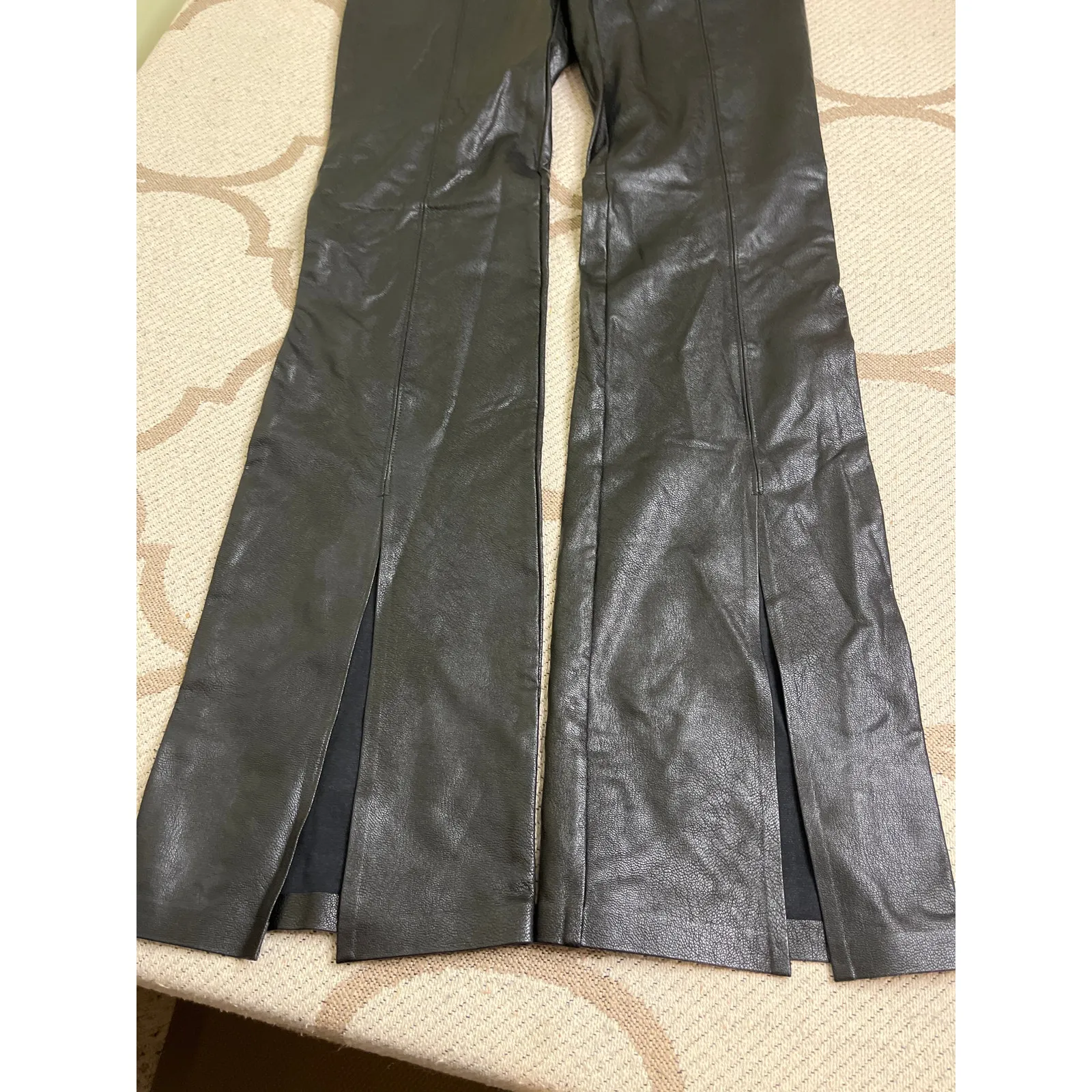 Commando faux leather Split Front pull on Pants, size XS, MSRP $178 - Image 11