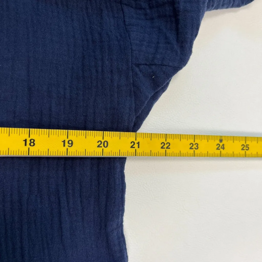 NWOT JOHNNY WAS Belina Embroidered Floral Tunic Bohemia Blue SHIRT Blouse Sz S - Image 13