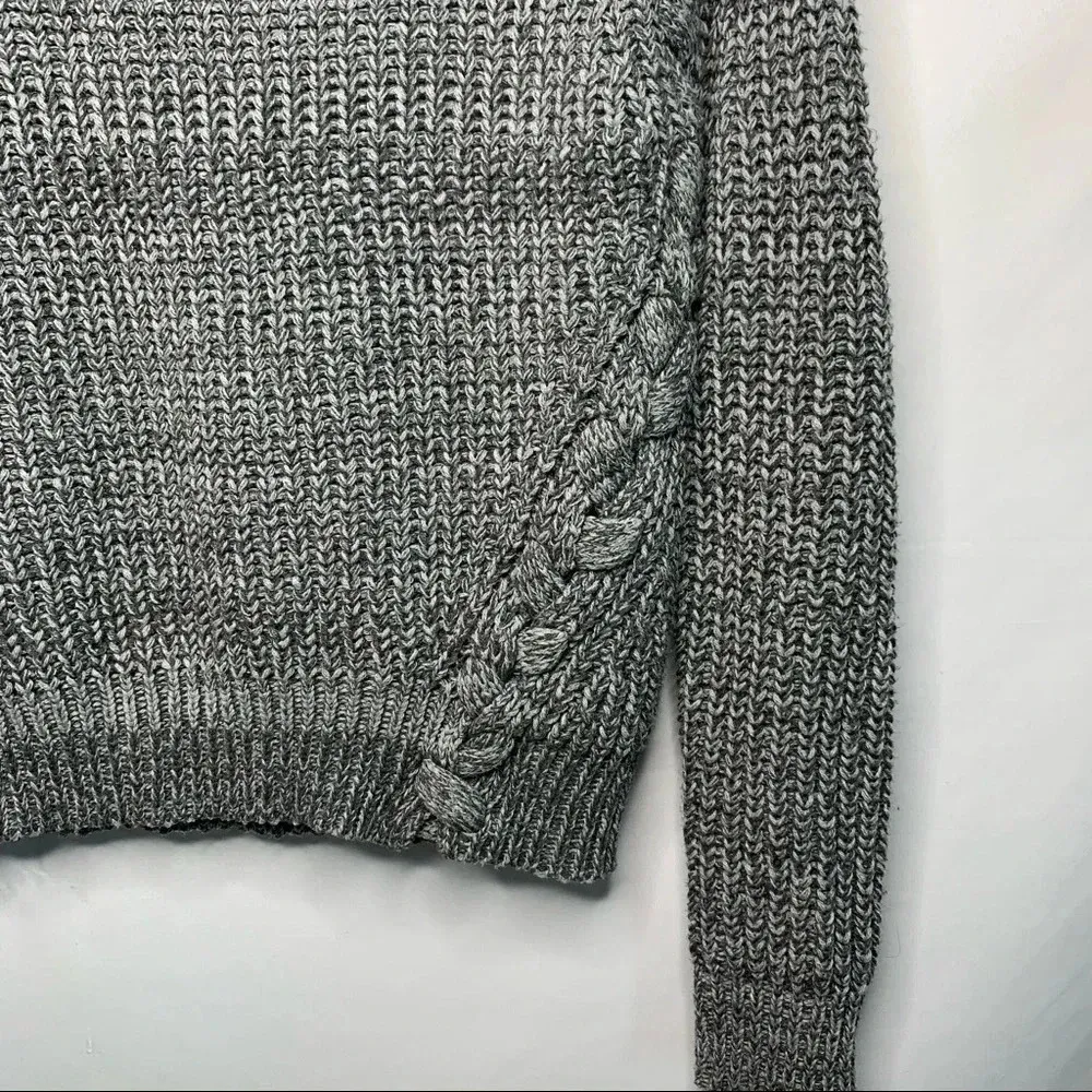 John + Jenn REVOLVE Elisa Pullover GRAY Sweater Size XS - Image 4