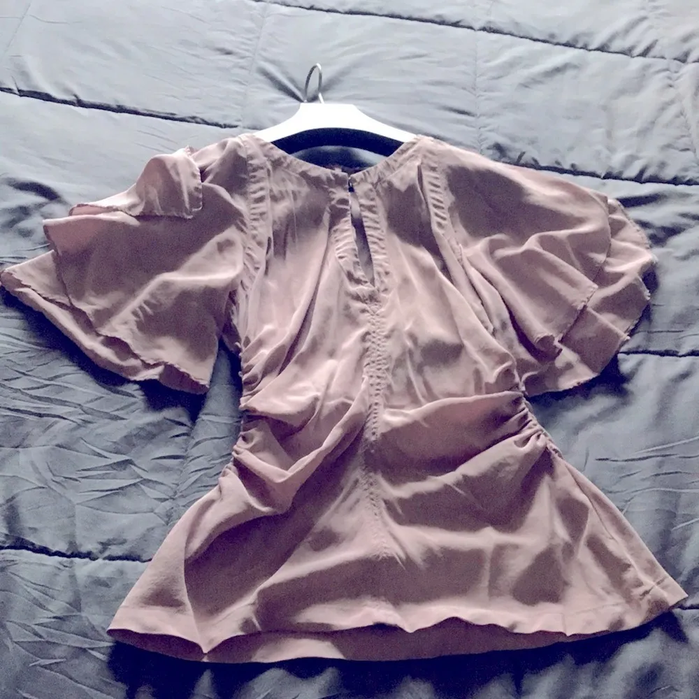 Bebe  Lavender Blouse - Image 3