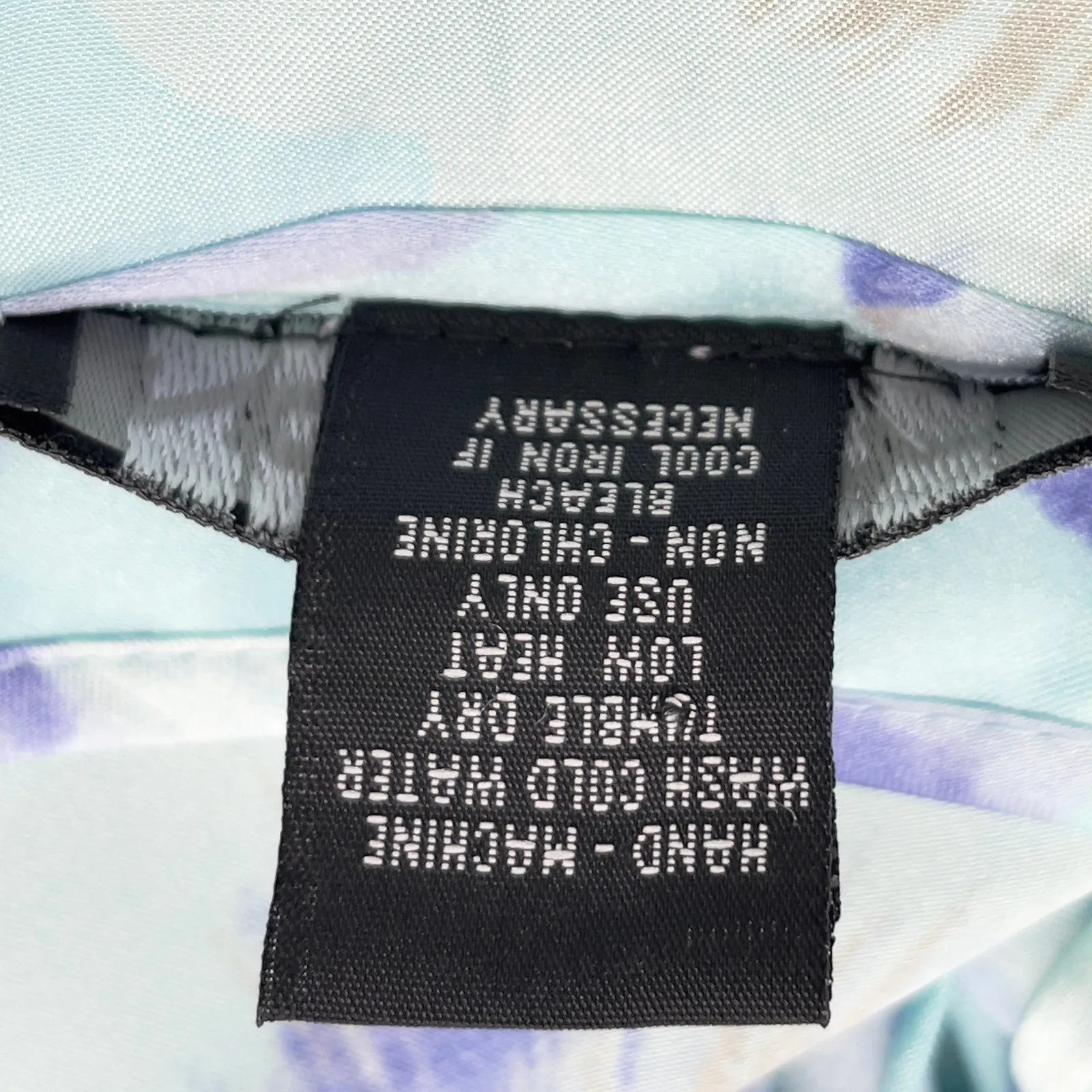 Halston Womens Satin Floral Robe Size S Lounge Romantic Luxury Boudoir Feminine - Image 12