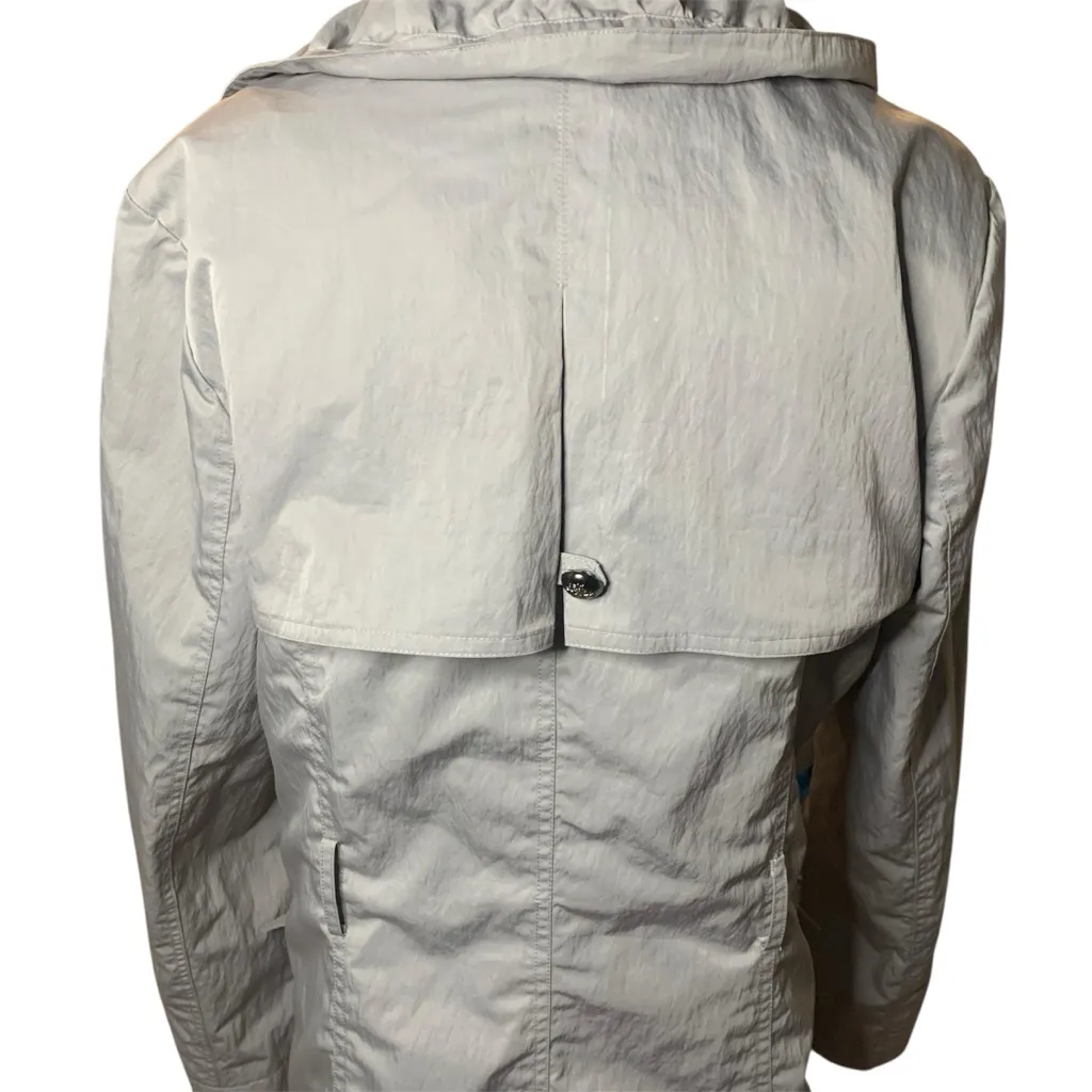 • Miu Miu jacket gray trench coat size 6 - Image 4