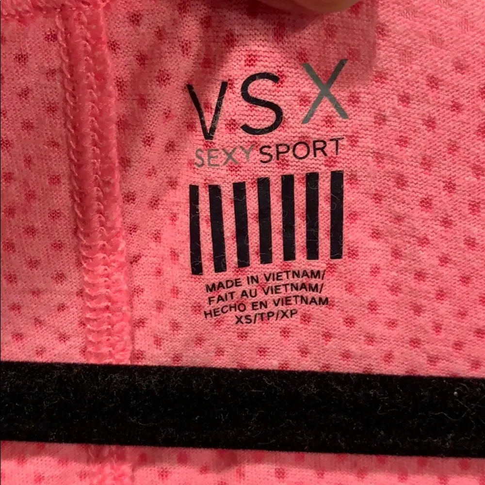 VS Sport pink shirt sz XS V neck - Image 5