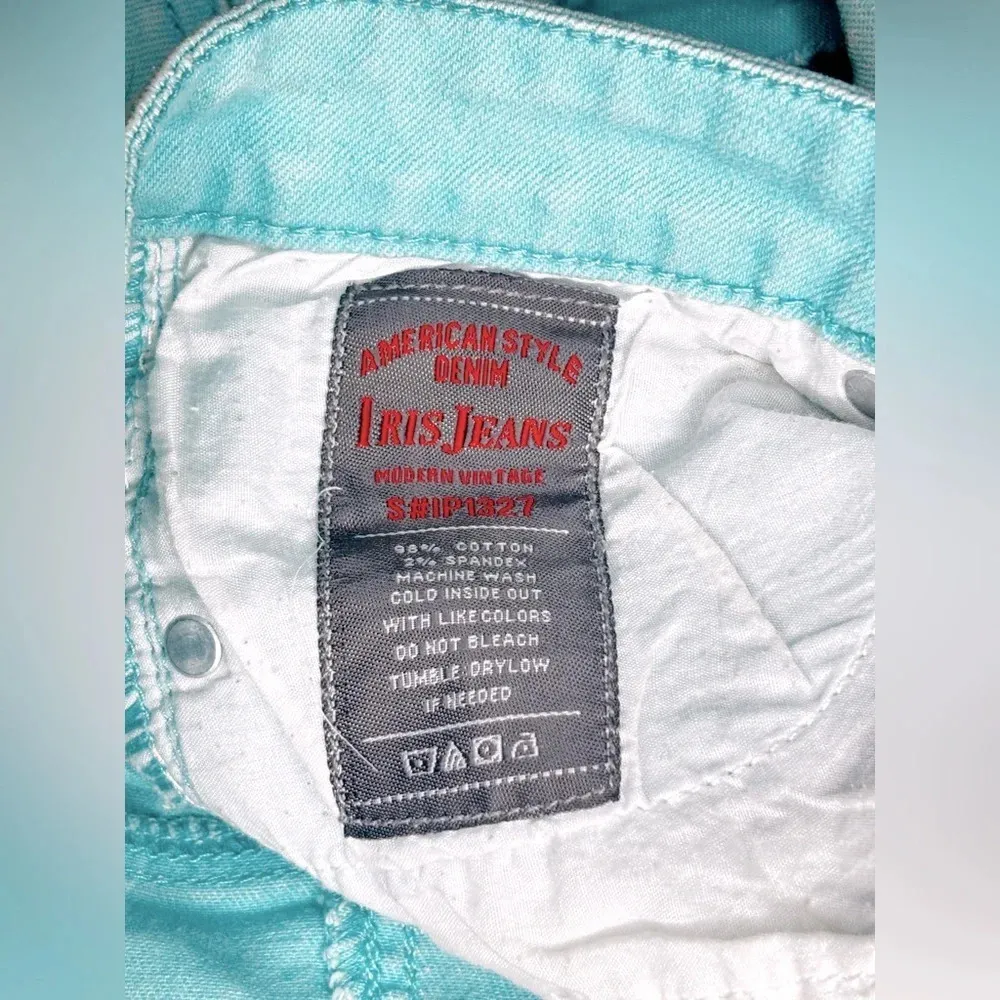 Iris Women’s Blue  Denim Shorts - Image 3