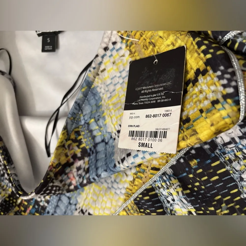 Project runway by Erin Robertson jcp dress Erin plaid in size Small - Image 4